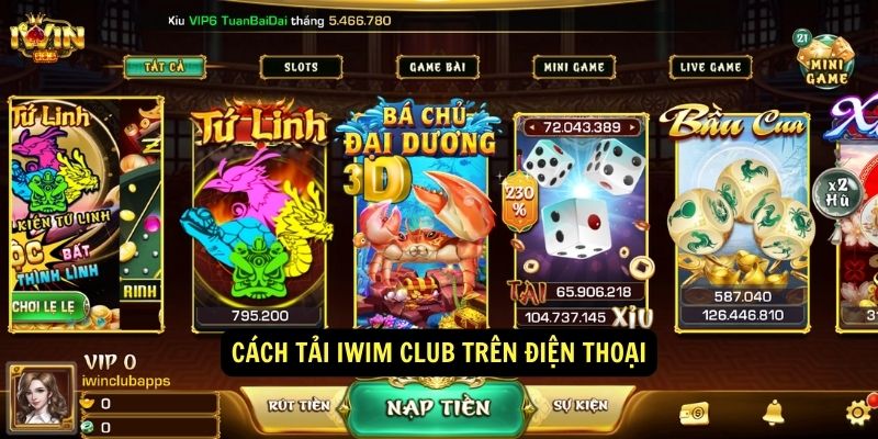 Cach tai IWIM Club tren dien thoai