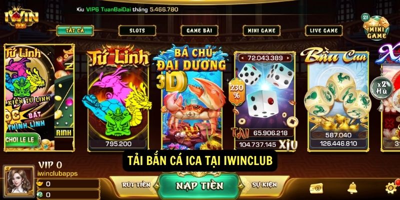 Tai ban ca Ica tai iwinclub